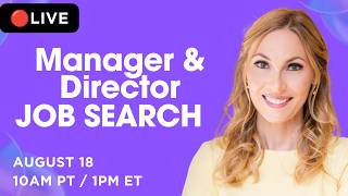 How To Land Manager and Director Roles Faster
