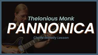 Pannonica – Chord Melody on Guitar (Thelonious Monk)