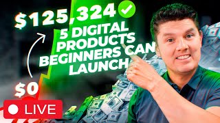 🔴LIVE Bill McIntosh Show: 5 Digital Product Ideas For Beginners & 5 Ways To Build Your Email List
