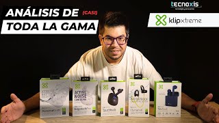 Klip Xtreme - Prueba de Gama de Auriculares: Dynamik, Xtremebuds, EdgebudsPro, Touchbuds, Twin Touch by Tecno Emprende 12,546 views 10 months ago 24 minutes