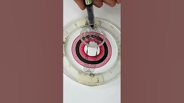 This is Art in Motion - Hypnotizing Spirograph ASMR #art #asmr #soothingart #shorts