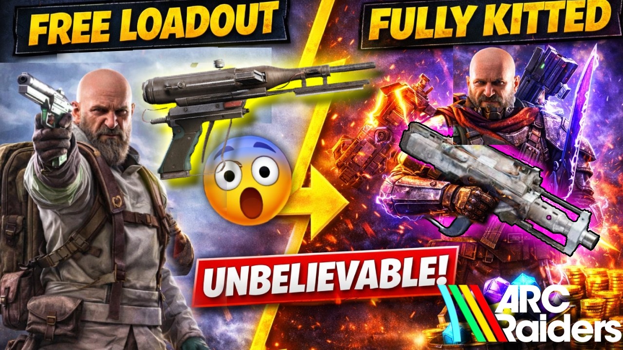 От ничего до полной экипировки… Тактический PvP😳🔥 #ARCRaiders #Gaming