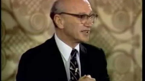 Milton Friedman - Spending and not "the debt"