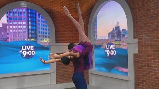 Collage Dance Collective dancers perform the Black History Month-themed ballet 'RISE'
