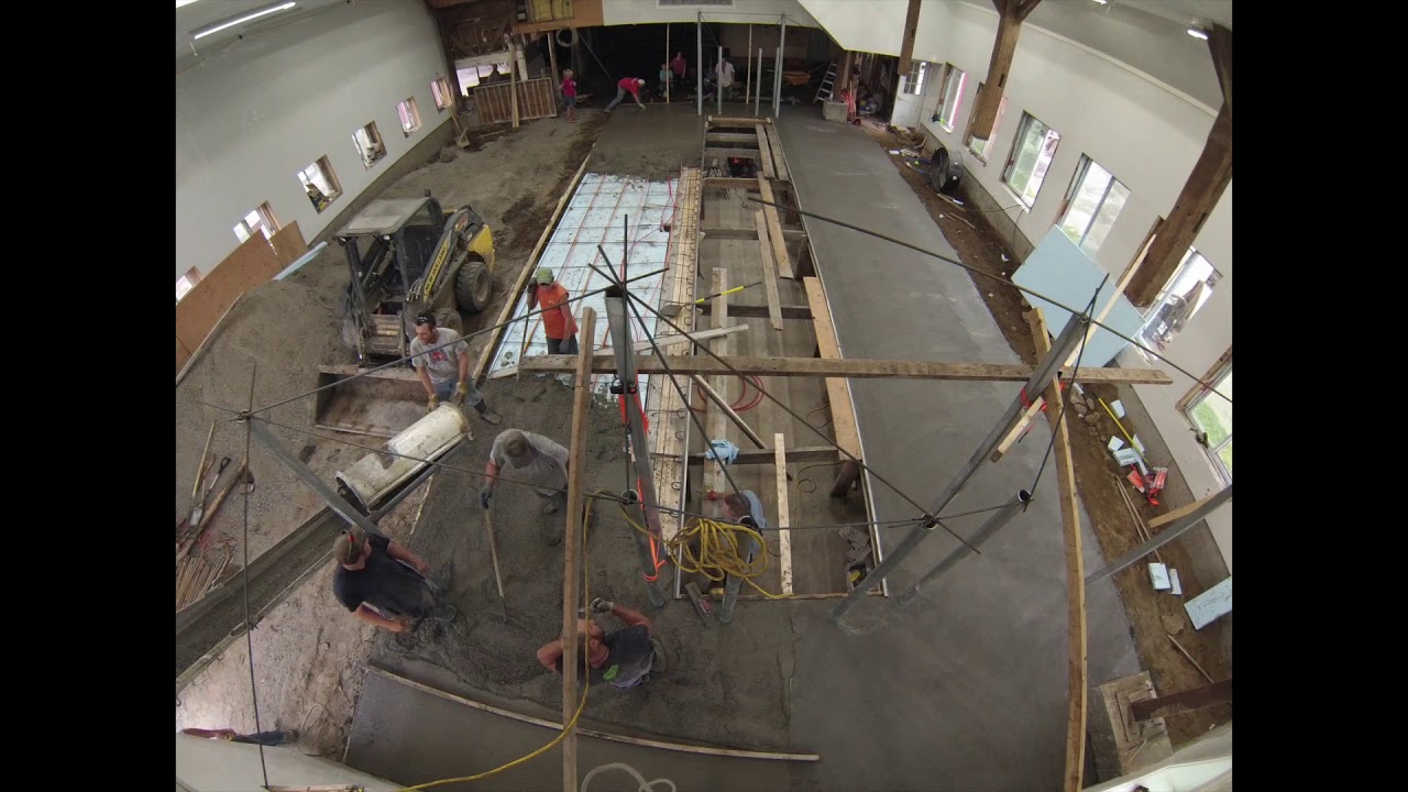 TRANS Iowa Low Cost Parlor - 4 Minute Time Lapse Construction Video