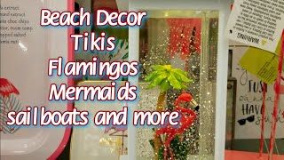 Beach decor 2019 Hobby Lobby indoor and outdoor beach decor
