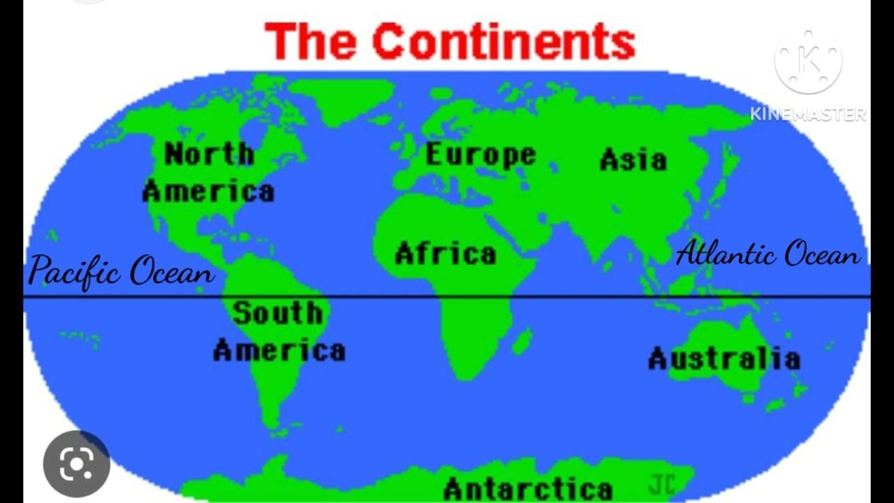Europe and asia continent. карта континентов. 6 continents. континент южная америка футаж. котинет.
