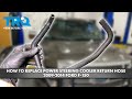 How to Replace Power Steering Cooler Return Hose 2009-2014 Ford F-150
