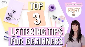 Your Hand Lettering FUNdamentals (Basic Strokes Part 2)