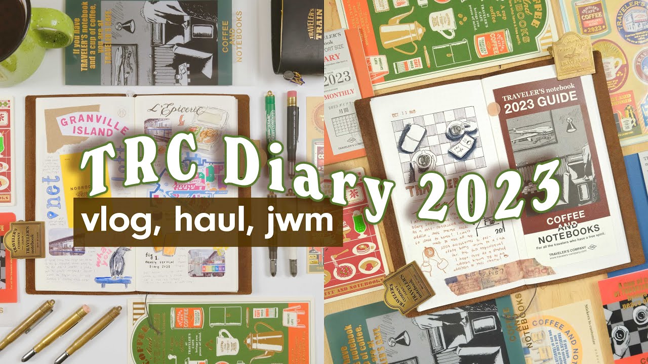 Traveler's Company Diary 2023 Inserts | Shopping Vlog, Haul, JWM