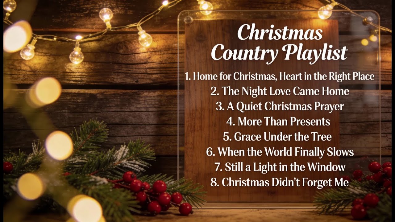 Christmas Country Song Playlist 