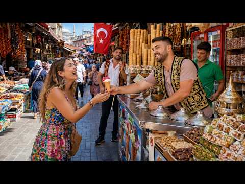 ISTANBUL TURKEY 2026 4K MARKET TOUR | Eminönü Bazaar, Street Food, Shopping & Crowds thumbnail