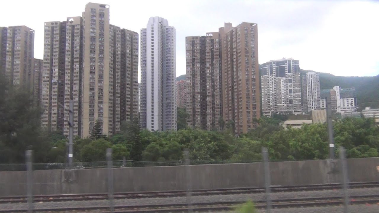 【車窓】香港MTR東鉄線（紅磡→落馬州　全区間）　港鐵東鐵綫　HK MTR East Rail Line