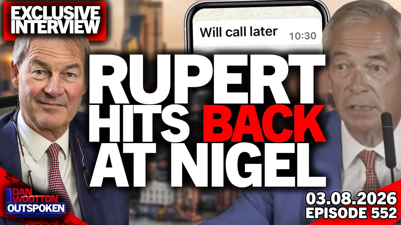 🚨 RUPERT LOWE HITS BACK AT NIGEL FARAGE REJECTION IN EXCLUSIVE LIVE INTERVIEW + ROD LIDDLE DIES 🚨