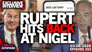 🚨 RUPERT LOWE HITS BACK AT NIGEL FARAGE REJECTION IN EXCLUSIVE LIVE INTERVIEW + ROD LIDDLE DIES 🚨