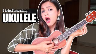 I tried to learn a music instrument (Ukulele) in 30 days (in Hindi)