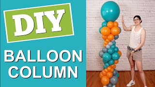 DIY Bubble Balloon Column