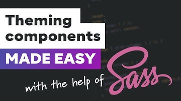 Create a color theme mixin with Sass