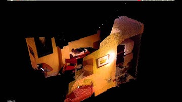 Kinect RGB-Depth SLAM 6D SURFGPU + GICP (Visual odometry)