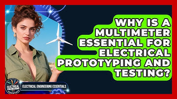Why Is A Multimeter Essential For Electrical Prototyping And Testing?