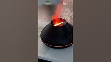 True View 7 Led Color Flame Volcano Aroma Diffuser For Gifts Manufacturers Suppliers