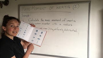 Using Tables to Calculate Mass Moment of Inertia