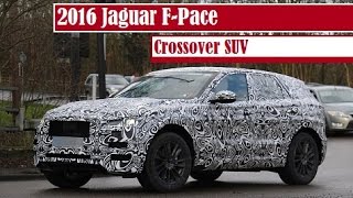 2016 Jaguar F-Pace crossover SUV, spied with interior and probably going on sale next year