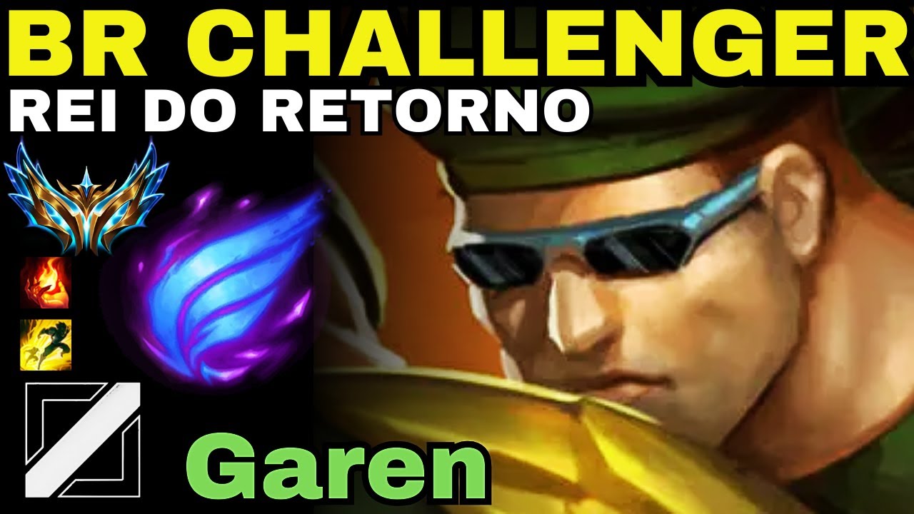 GAREN MID - CHALLENGER - VS - VEIGAR - MESTRE - YouTube