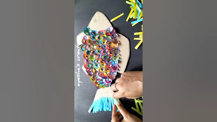 Best out of waste chips wrapper craft #shorts #diy #ashortaday #youtubeshorts #homedecor #viral