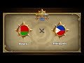 Беларусь vs Филиппины | Belarus vs Philippine | Hearthstone Global Games (13.06.2017)