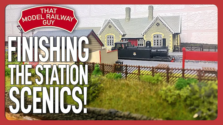 Building A Modular Model Railway - Episode 19: How To Create A Station Embankment!