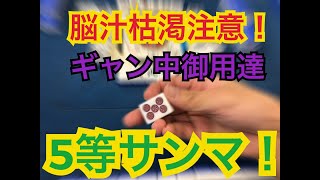 脳汁枯渇注意！ギャン中御用達【5等サンマ】