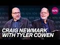Conversations with Tyler: Tyler Cowen with Special Guest Craig Newmark