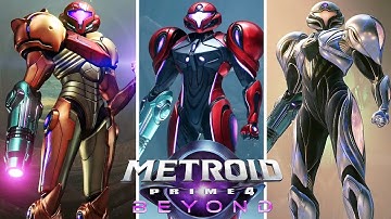 Metroid Prime 4 Beyond - All Power-Ups and Suits (4K)