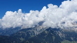 Panoramablick Steinbockalm. Hochkönig. Отдых в Альпах.