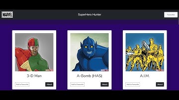 Superhero Hunter || Coding Ninja || Frontend Skill Test 2
