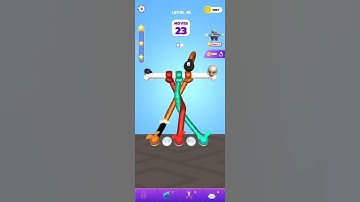 Tangle Master 3d level 45 part 1