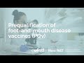 Prequalification of vaccines pqv