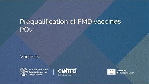 Prequalification of vaccines (PQv)