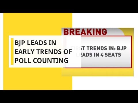 Lok Sabha 2019 Results: BJP+ leads in early trends of poll counting