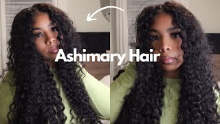How I transform my damage hair to NATURAL “looking” CURLS in no time 😲😍 ft. Ashimary wig
