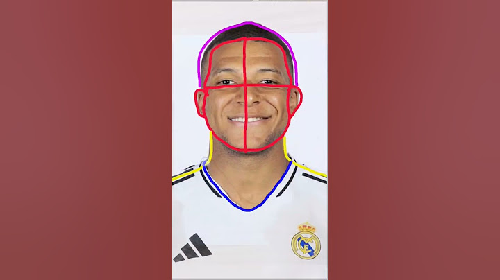 How to draw Mbappe Real Madrid player ♥️🔥