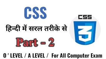 Css Class - 2 | Css Selectors | O