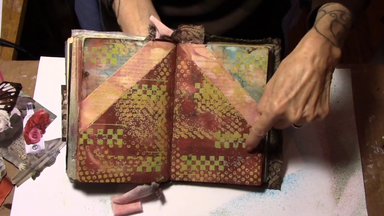 Double Pockets in a Two Page Spread