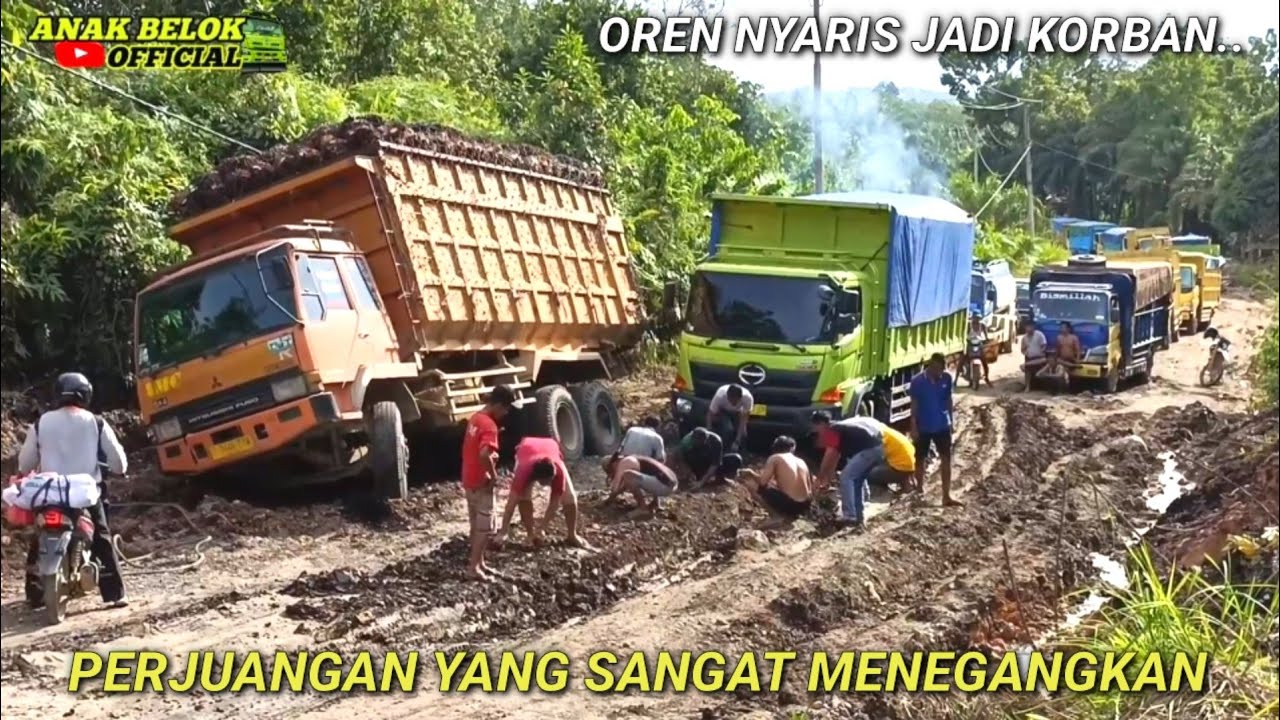 Напряженная борьба | Фусо Орен становится жертвой безрассудного водителя грузовика в битве судьбы