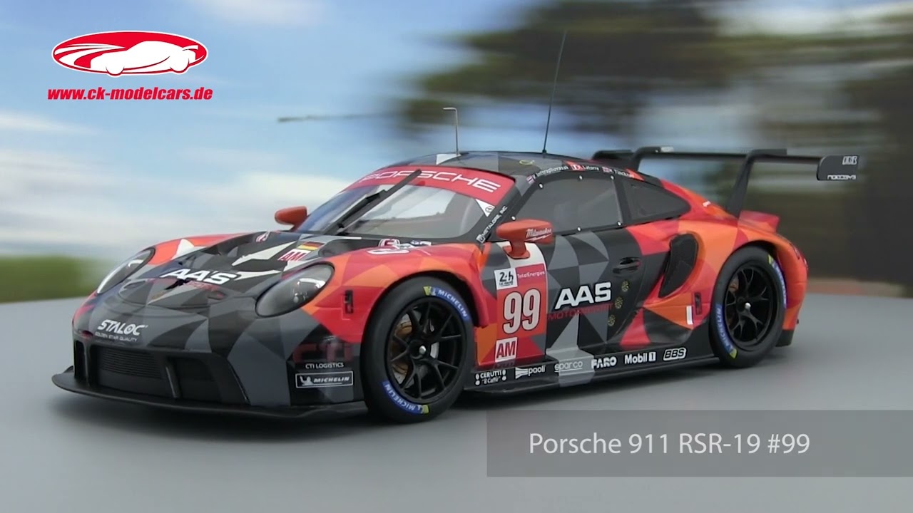 Ixo 1:18 Porsche 911 RSR-19 #99 24h LeMans 2021 Proton Competition