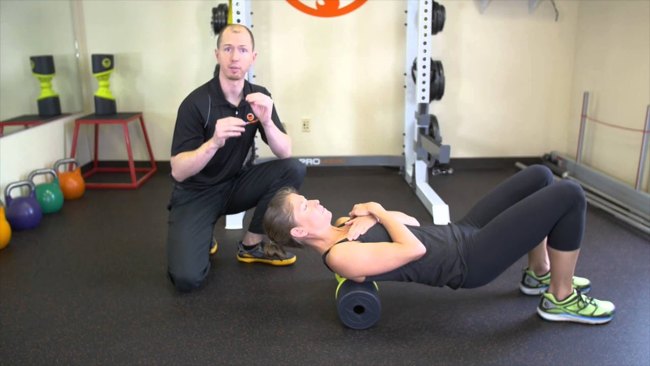 ACUMOBILITY Eclipse Foam Roller Back Release floor YouTube