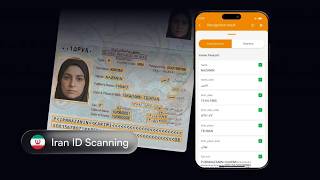 Iranian passport scanning | Browser OCR SDK demo screenshot 5