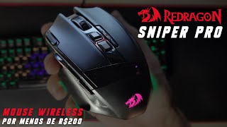 O Mouse Wireless BARATO da REDRAGON ! - SNIPER PRO M801P-RGB