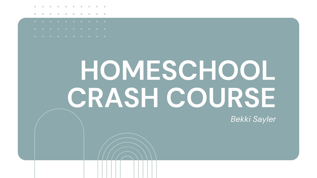 CRASH Course Homeschool - YouTube